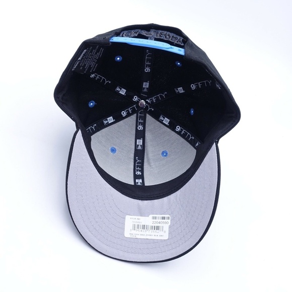 NEW New Era Men's Tom and Jerry 9Fifty Snapback Cap Hat 70589505 Black/Grey/Blue - Picture 7 of 7